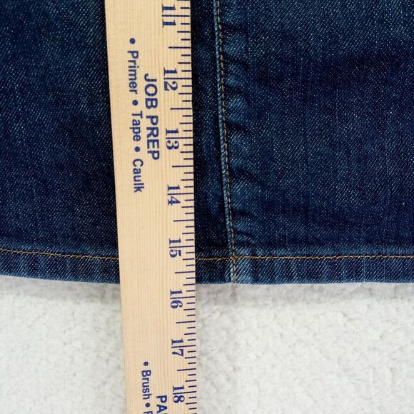 Tommy Hilfiger Jean Skirt Womens 16 (36)‎ Blue Cotton Blend Denim Dark - Picture 7 of 9